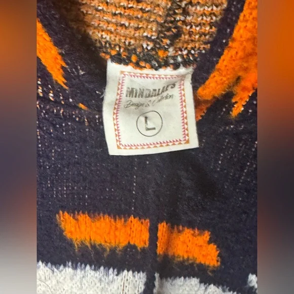 VTG Broncos Hooded Poncho - Picture 3 of 6